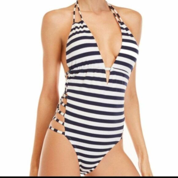 RACHEL Rachel Roy Sz L Women's Swim One Piece - Picture 4 of 10